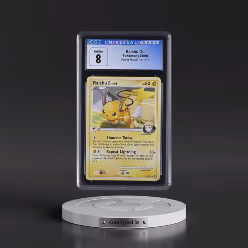 2009 Rising Rivals #31/111 Raichu GL (CGC 8 NM-MT)