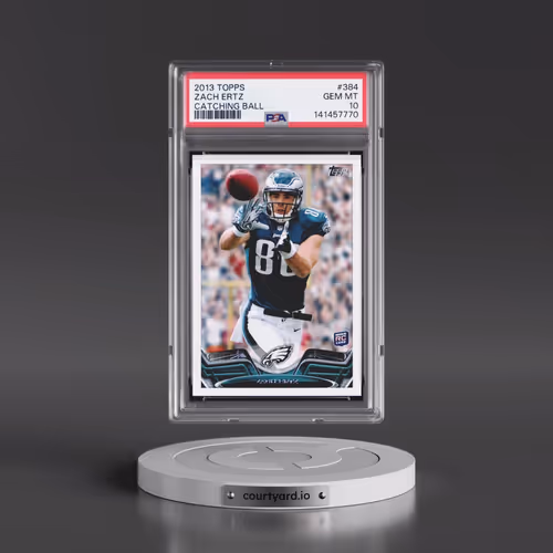 2013 Topps #384 Zach Ertz - Catching Ball (PSA 10 GEM MINT)