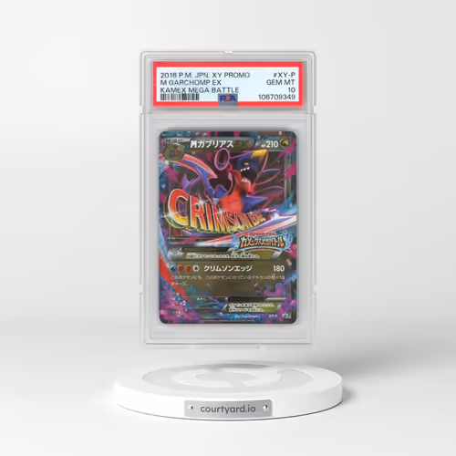 2016 Pokémon XY Promo #XY-P M Garchomp EX - Holo Kamex Mega Battle (PSA 10 GEM MINT)