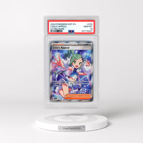 2024 Pokémon Ssp EN-Surging Sparks #234 Lisia's Appeal - Ultra Rare (PSA 10 GEM MINT)