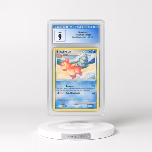 2008 Great Encounters #54/106 Slowbro (CGC 9 MINT)