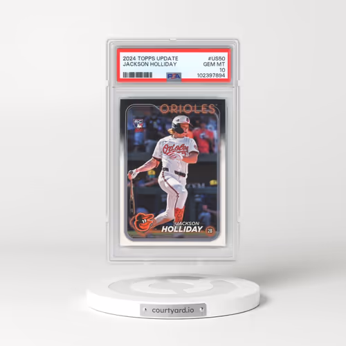 2024 Topps Update #US50 Jackson Holliday (PSA 10 GEM MINT)