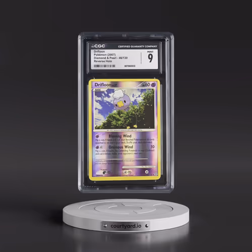 2007 Diamond & Pearl #46/130 Drifloon - Reverse Holo (CGC 9 MINT)