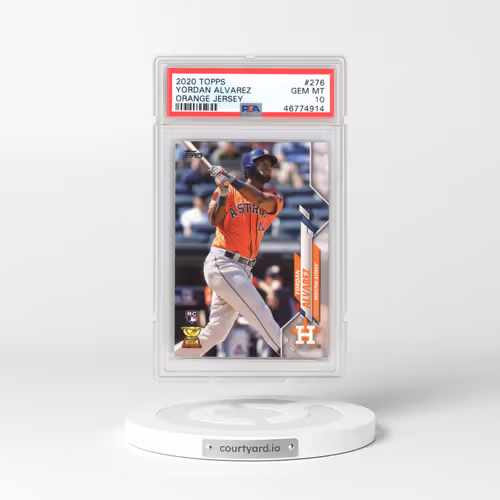 2020 Topps #276 Yordan Alvarez (PSA 10 GEM MINT)