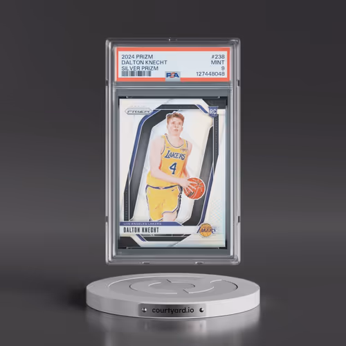 2024 Panini Prizm #238 Dalton Knecht - Silver Prizm (PSA 9 MINT)