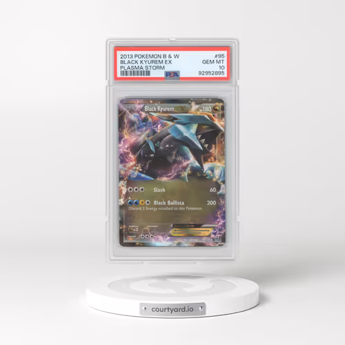 2013 Pokémon Black & White Plasma Storm #95 Black Kyurem EX - Holo (PSA 10 GEM MINT)