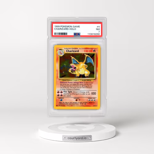 1999 Pokémon Game #4 Charizard - Holo (PSA 7 NM)