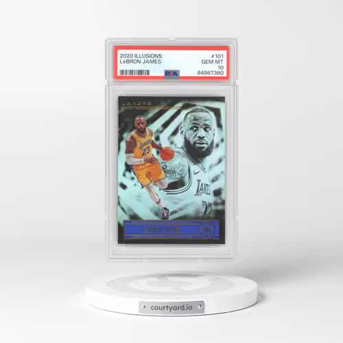 2020 Panini Illusions #101 LeBron James (PSA 10 GEM MINT)