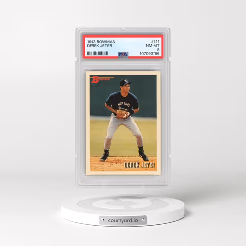 1993 Bowman #511 Derek Jeter (PSA 8 NM-MT)