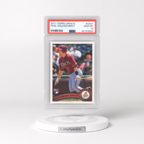 2011 Topps Update #US47 Paul Goldschmidt (PSA 10 GEM MINT)