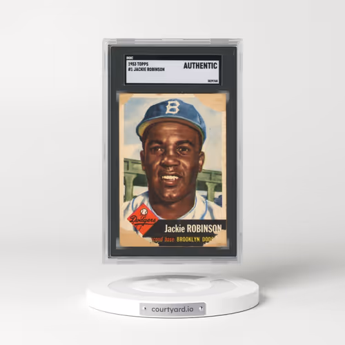 1953 Topps #1 Jackie Robinson (SGC AUTHENTIC)