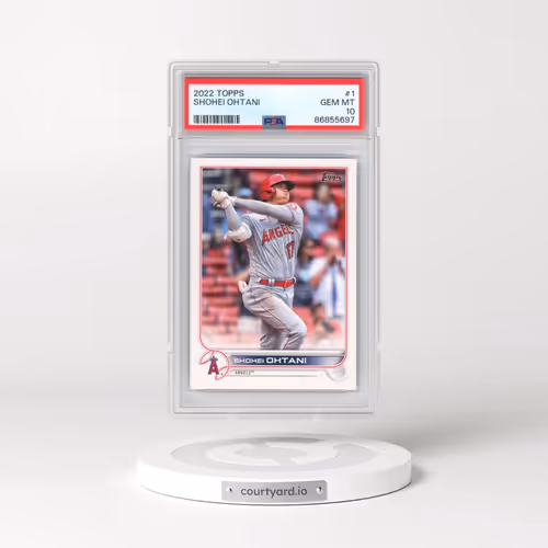 2022 Topps #1 Shohei Ohtani (PSA 10 GEM MINT)