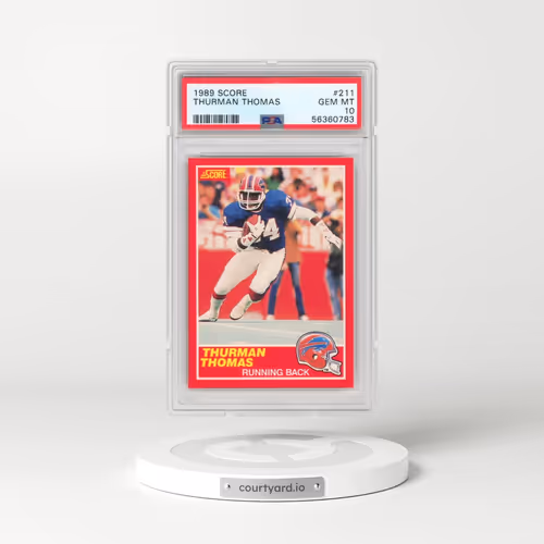 1989 Score #211 Thurman Thomas (PSA 10 GEM MINT)