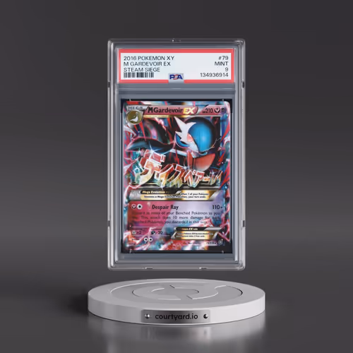 2016 Pokémon XY Steam Siege #79 M Gardevoir EX - Holo (PSA 9 MINT)