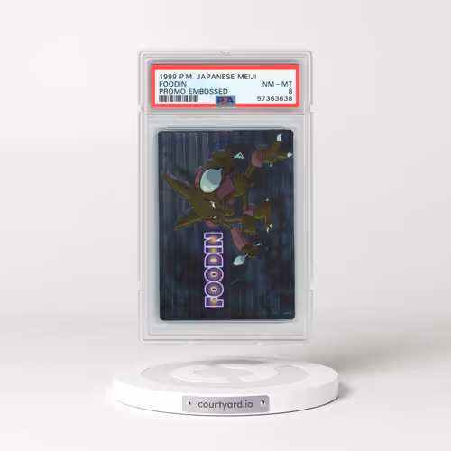 1999 Pokémon Meiji Promo Foodin - Embossed (PSA 8 NM-MT)