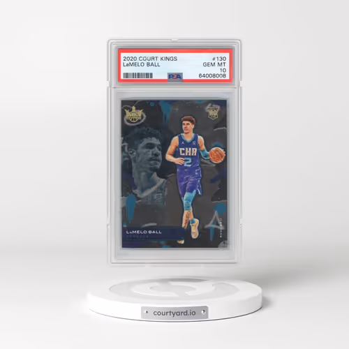 2020 Panini Court Kings #130 LaMelo Ball (PSA 10 GEM MINT)