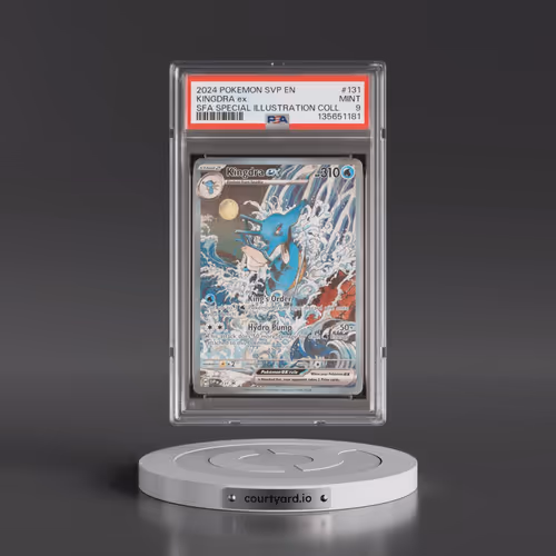 2024 Pokémon Svp EN-SV Black Star Promo #131 Kingdra EX - Holo Shrouded Fable Special Illustration C