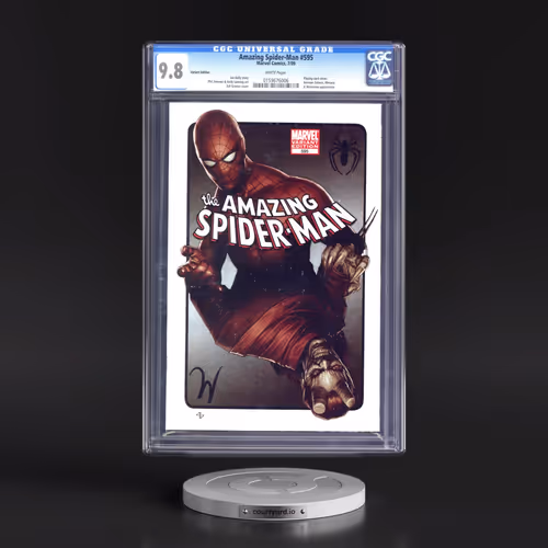 Amazing Spider-Man #595 CGC 9.8 White Pages (Marvel Comics, 7/09) - Universal Variant Edition