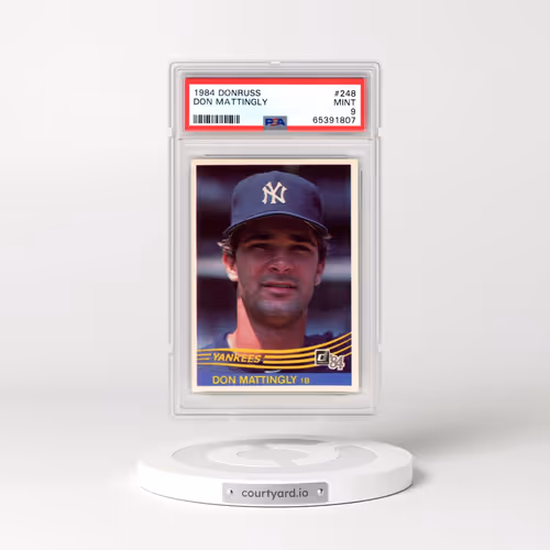 1984 Donruss #248 Don Mattingly (PSA 9 MINT)