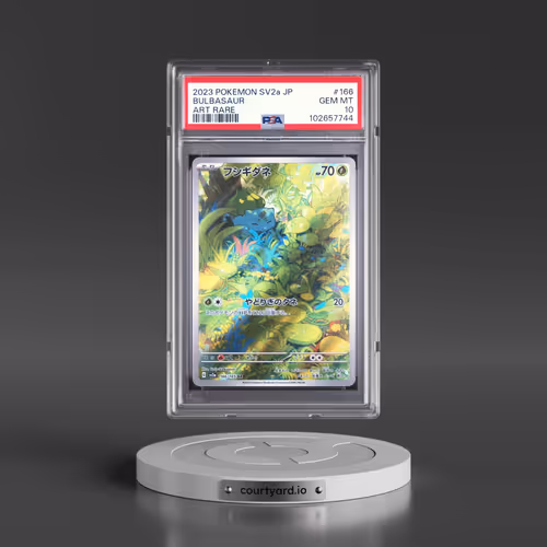 2023 Pokémon Sv2a-Pokemon 151 #166 Bulbasaur - Art Rare (PSA 10 GEM MINT)