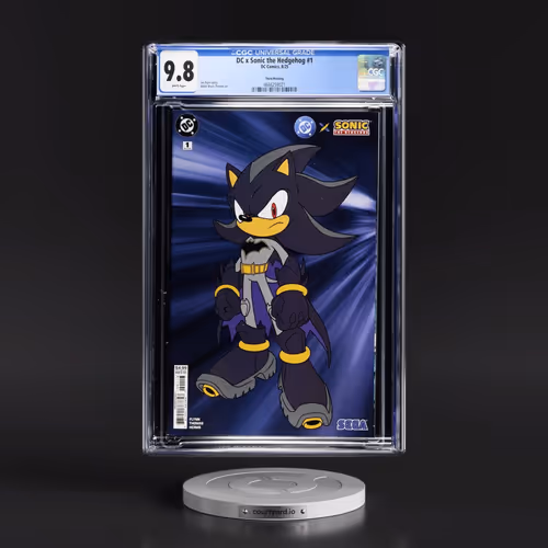 DC x Sonic the Hedgehog #1 CGC 9.8 White Pages (DC Comics, 8/25) - Universal Third Printing