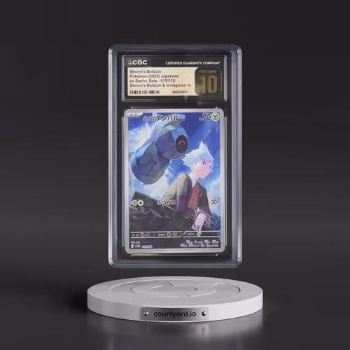 2025 Pokémon Sv0d-EX Starter Set Steven's Beldum & Metagross EX #019 Steven's Beldum (CGC 10 PRISTIN
