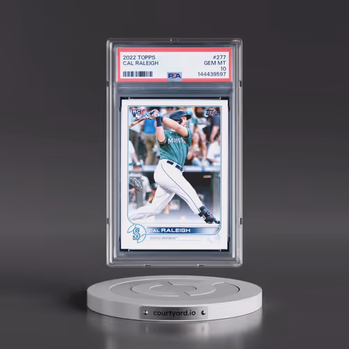 2022 Topps #277 Cal Raleigh (PSA 10 GEM MINT)