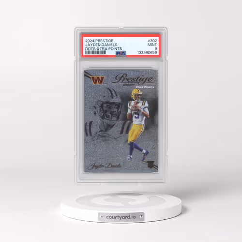 2024 Panini Prestige #302 Jayden Daniels - Dots Xtra Points (PSA 9 MINT)