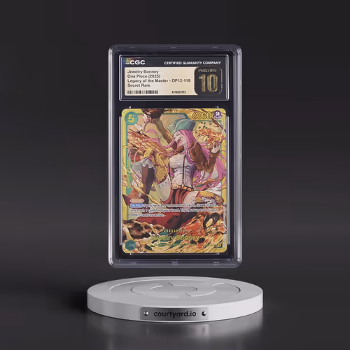 2025 Legacy of the Master (OP12) - English #OP12-118 Jewelry Bonney (CGC 10 PRISTINE)