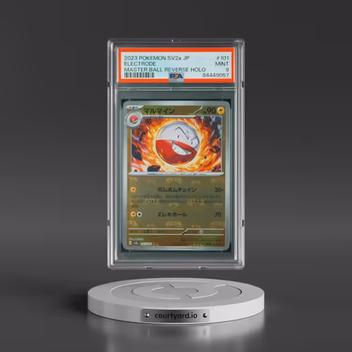2023 Pokémon Sv2a-Pokemon 151 #101 Electrode - Reverse Holo Master Ball (PSA 9 MINT)