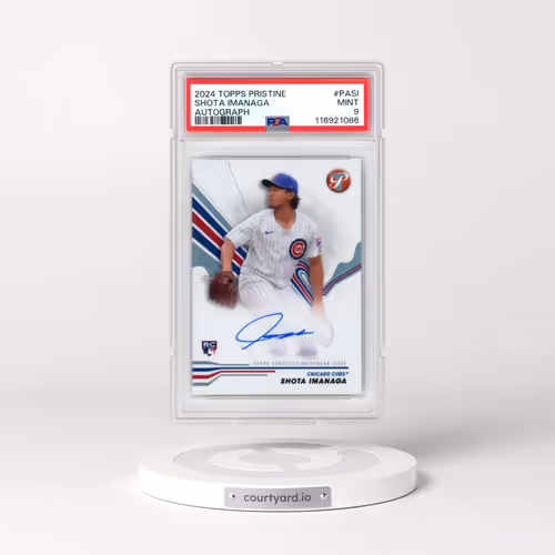 2024 Topps Pristine Pristine Autographs #PASI Shota Imanaga (PSA 9 MINT)