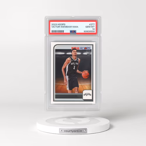 2023 Panini NBA Hoops #277 Victor Wembanyama (PSA 10 GEM MINT)