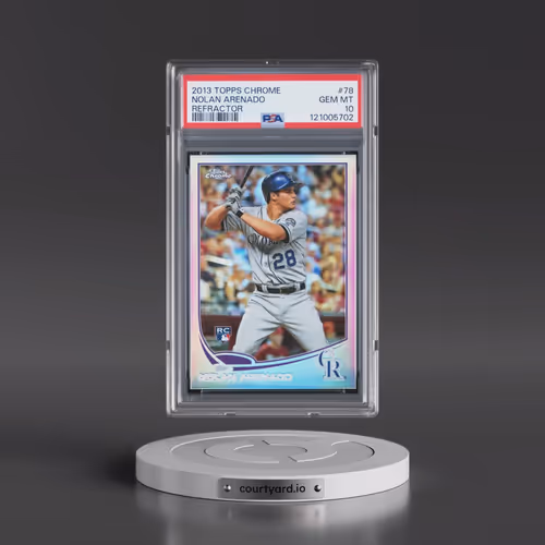 2013 Topps Chrome #78 Nolan Arenado - Refractor (PSA 10 GEM MINT)