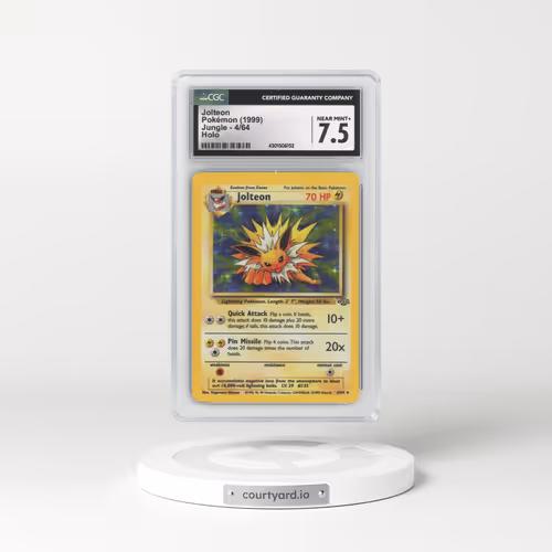 1999 Jungle #4/64 Jolteon - Holo (CGC 7.5 NM+)