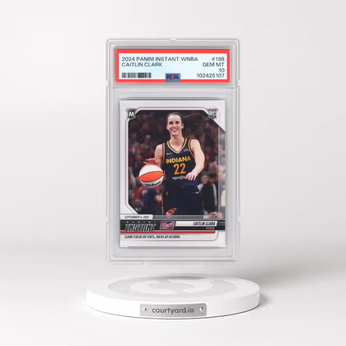 2024 Panini Instant WNBA #198 Caitlin Clark (PSA 10 GEM MINT)