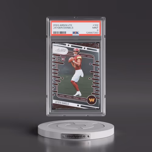 2024 Panini Absolute #102 Jayden Daniels (PSA 9 MINT)