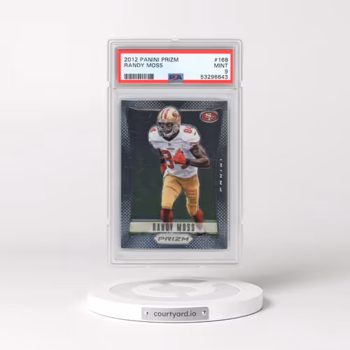 2012 Panini Prizm #168 Randy Moss (PSA 9 MINT)
