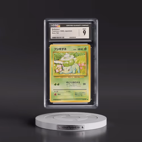 1996 Base Set Bulbasaur (CGC 9 MINT)