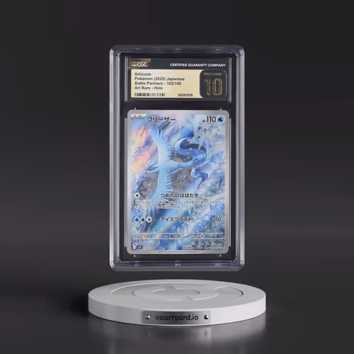 2025 Battle Partners - sv9 #102/100 Articuno - Art Rare Holo (CGC 10 PRISTINE)