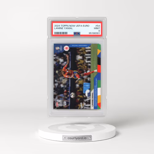 2024 Topps Now UEFA Euro #54 Lamine Yamal (PSA 9 MINT)