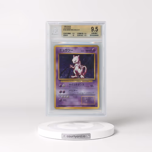 1996 Base Set #150 Mewtwo - Holo (BGS 9.5 GEM MINT)