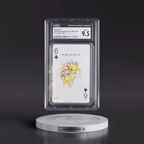 1999 Silver Deck (Lugia Deck) #6ÿ Sandslash (CGC 9.5 MINT+)