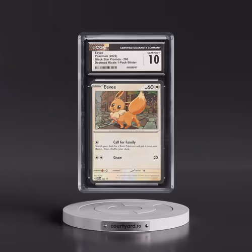 2023 Black Star Promos - Scarlet & Violet SVP EN #200 Eevee - Destined Rivals 1-Pack Blister (Cosmos