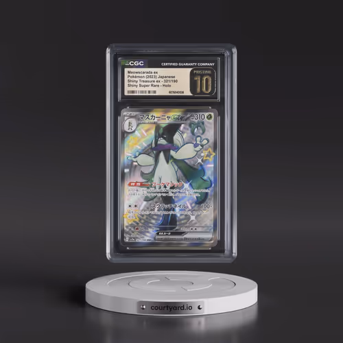 2023 Shiny Treasure ex #321/190 Meowscarada ex - Shiny Super Rare Holo (CGC 10 PRISTINE)