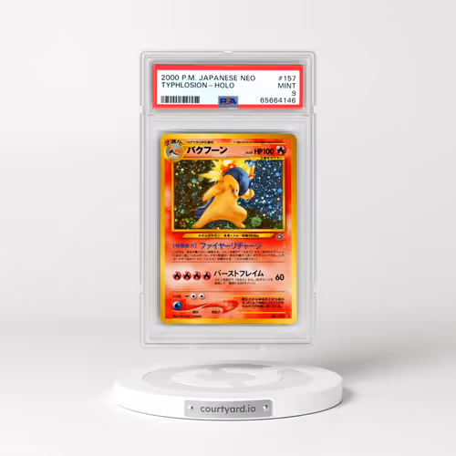 2000 Pokémon Neo #157 Typhlosion - Holo (PSA 9 MINT)