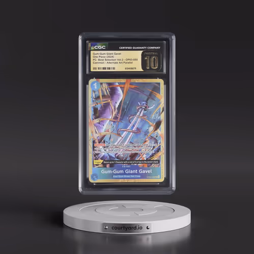 2024 Premium Collection Best Selection Vol.2 - English #OP03-055 Gum-Gum Giant Gavel - Alternate Art