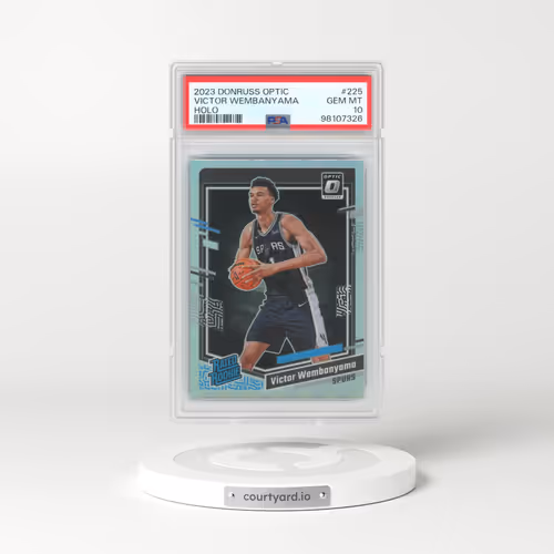 2023 Panini Donruss Optic #225 Victor Wembanyama - Holo (PSA 10 GEM MINT)