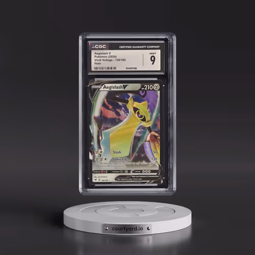 2020 Vivid Voltage #126/185 Aegislash V - Holo (CGC 9 MINT)