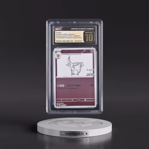 2022 Scarlet & Violet Promos #066/SV-P Espeon - Reverse Holo YU NAGABA x Pokémon () (CGC 10 PRISTINE