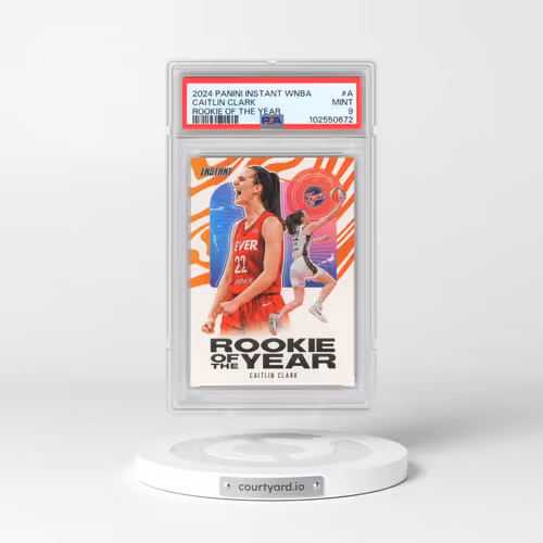 2024 Panini Instant WNBA Rookie of the Year #A Caitlin Clark (PSA 9 MINT)